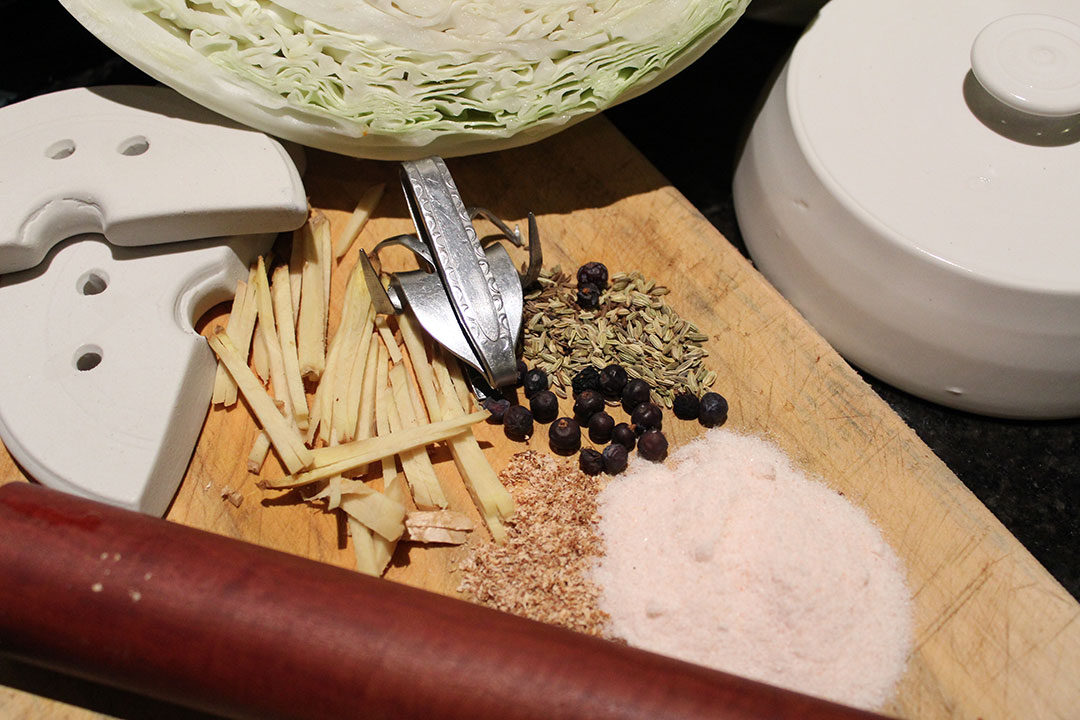 sauerkraut preparation