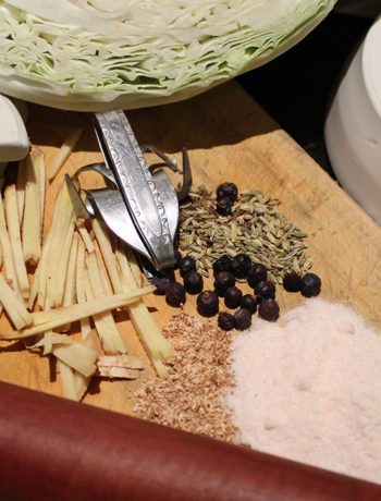 sauerkraut preparation