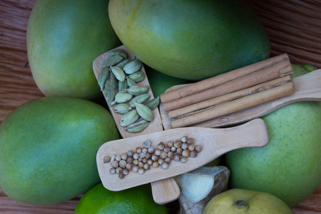 green mango pickle ingredients