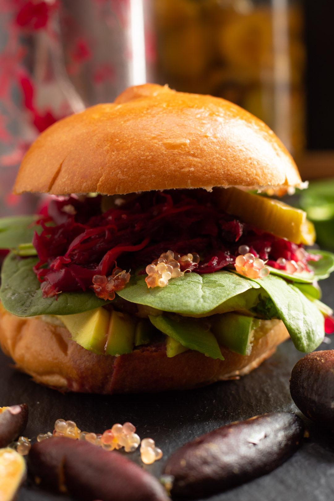 haloumi slider close up