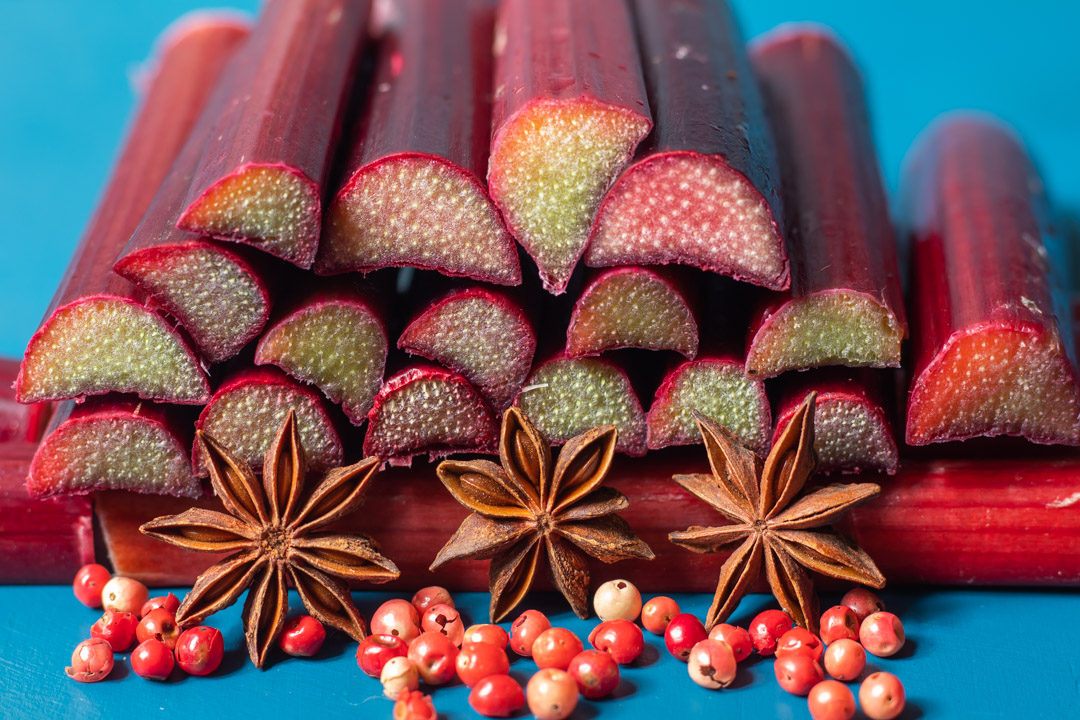 rhubarb art