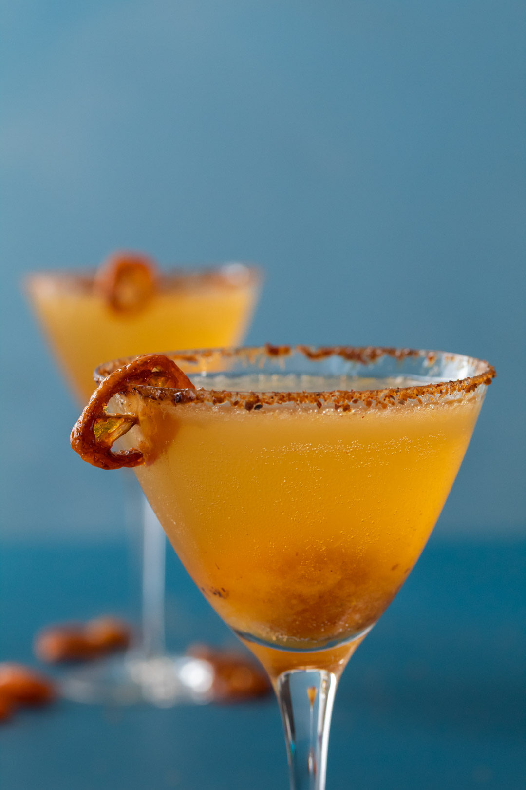 cumquat martini close up