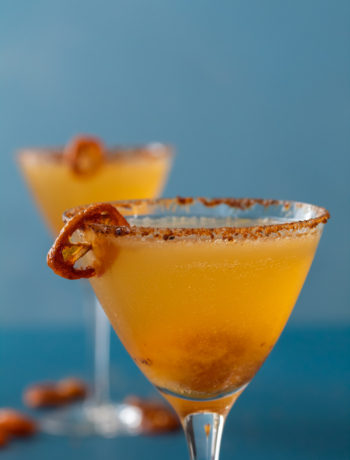 cumquat martini close up