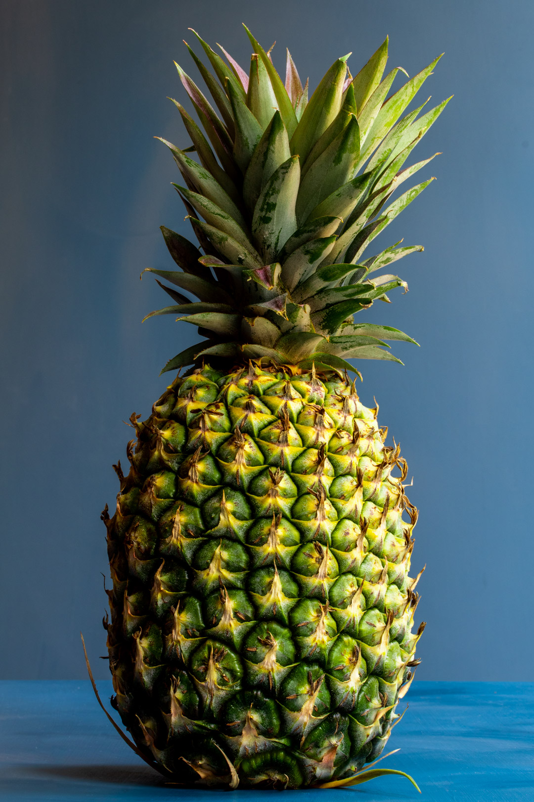 pineapple waiting to be made into shrub syrup for Pickle Mai Tai cocktail