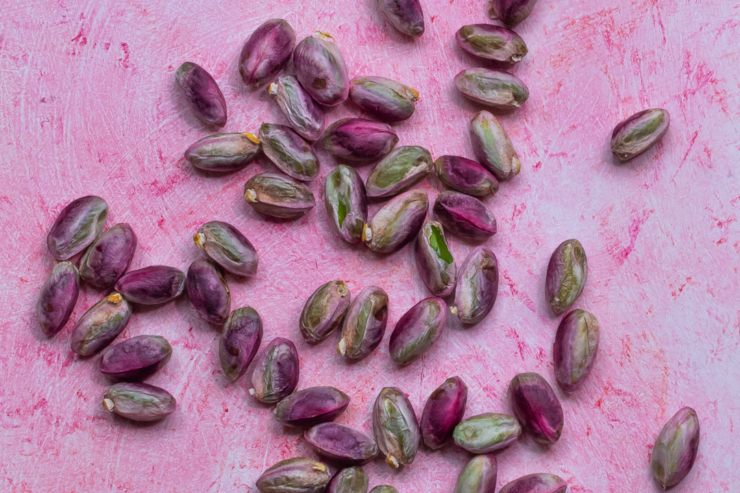 shelled pistachios for pineapple pistachio cream lactart