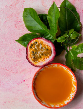passionfruit syrup for use in passionfruit and chocolate cream lactarts