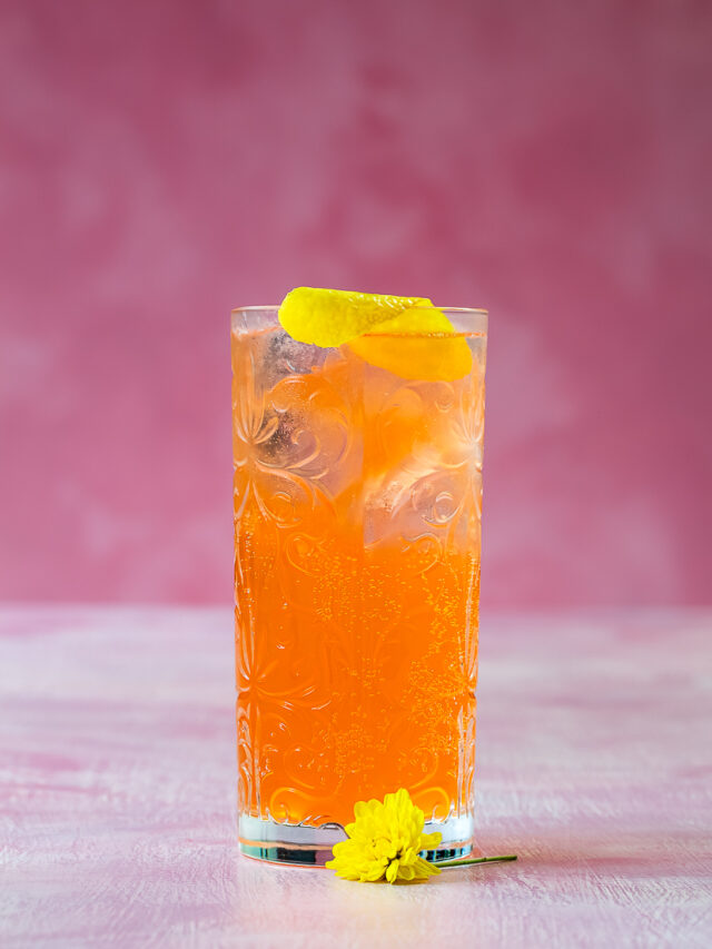 Strawberry Tequila Collins