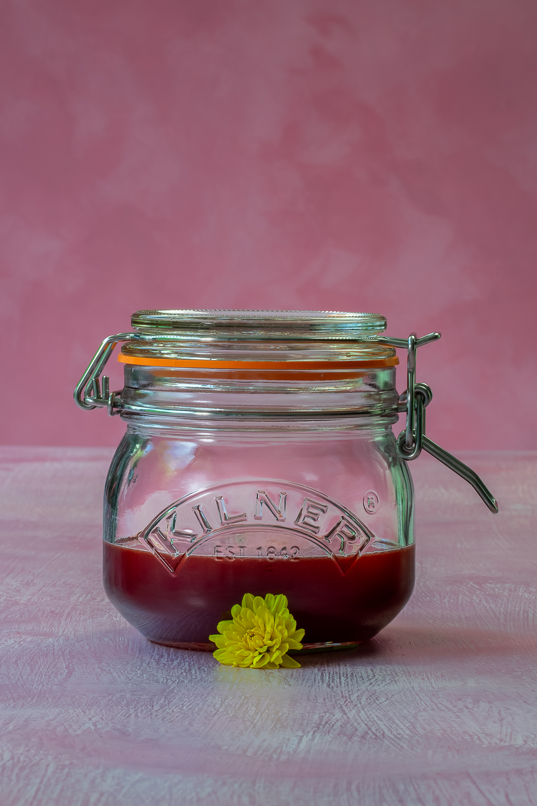 strawberry syrup for use in strawberry tequila collins