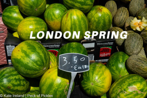 watermelons for sale, harrow, london spring